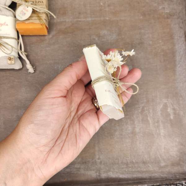 mini bomboniera sapone artigianale bio